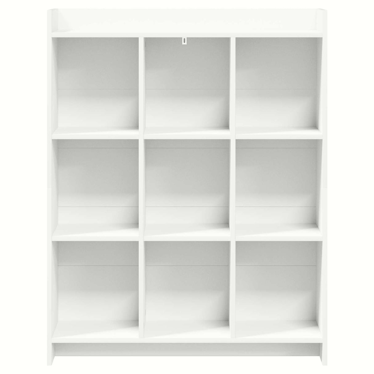 Bookcase White 87.5 x 30 x 111 cm Engineered Wood