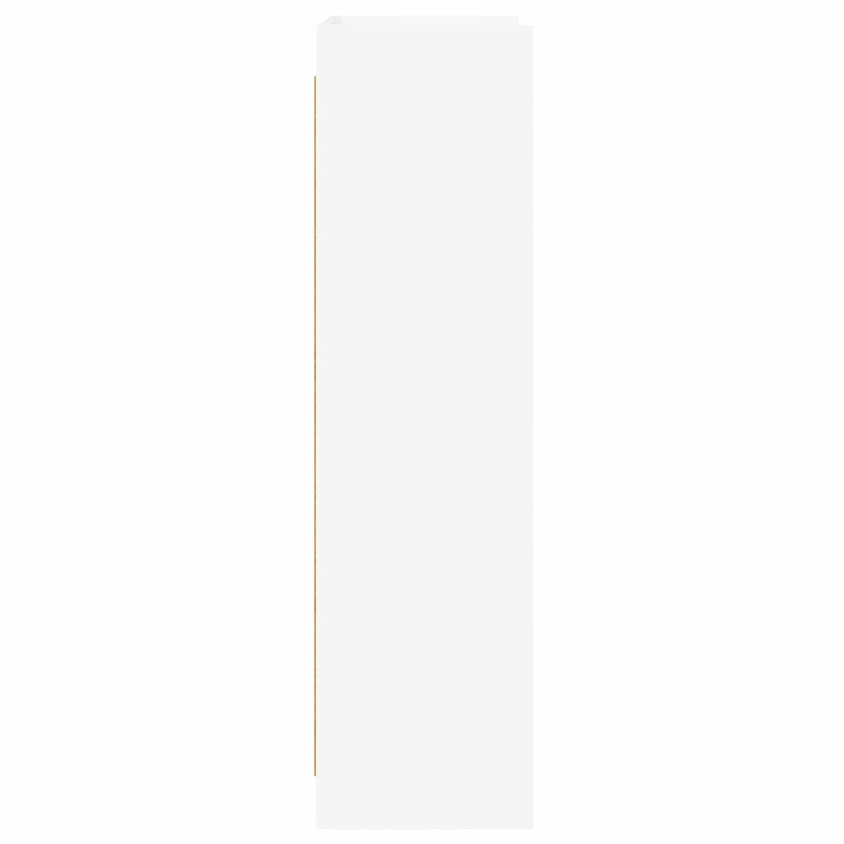 Bookcase White 87.5 x 30 x 111 cm Engineered Wood