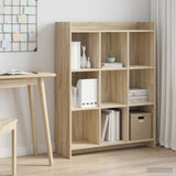 Bookcase Sonoma Oak 87.5 x 30 x 111 cm Engineered Wood