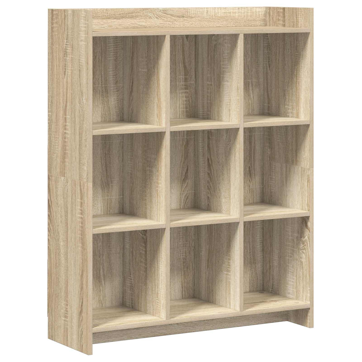 Bookcase Sonoma Oak 87.5 x 30 x 111 cm Engineered Wood