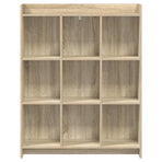 Bookcase Sonoma Oak 87.5 x 30 x 111 cm Engineered Wood