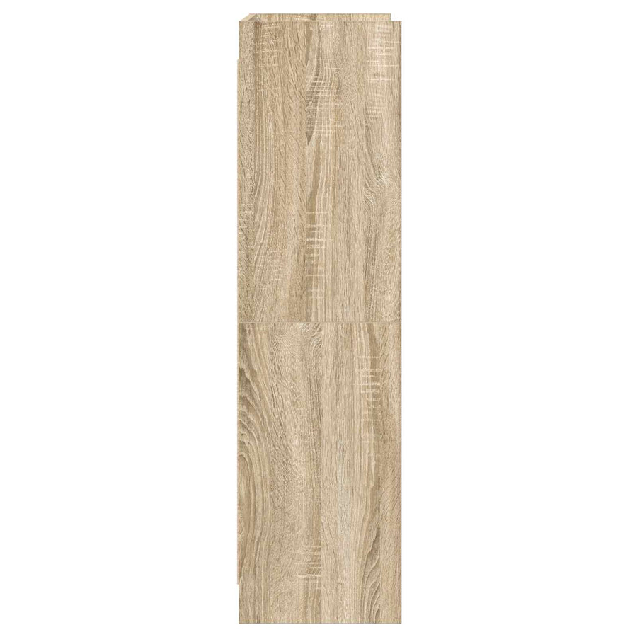 Bookcase Sonoma Oak 87.5 x 30 x 111 cm Engineered Wood