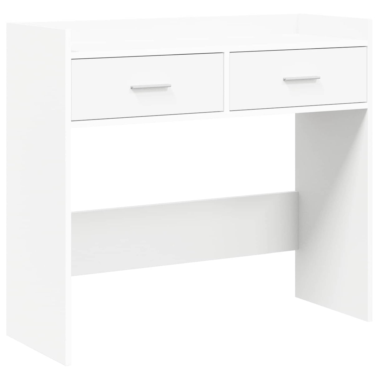Console Table White 90 x 35 x 80 cm Engineered Wood