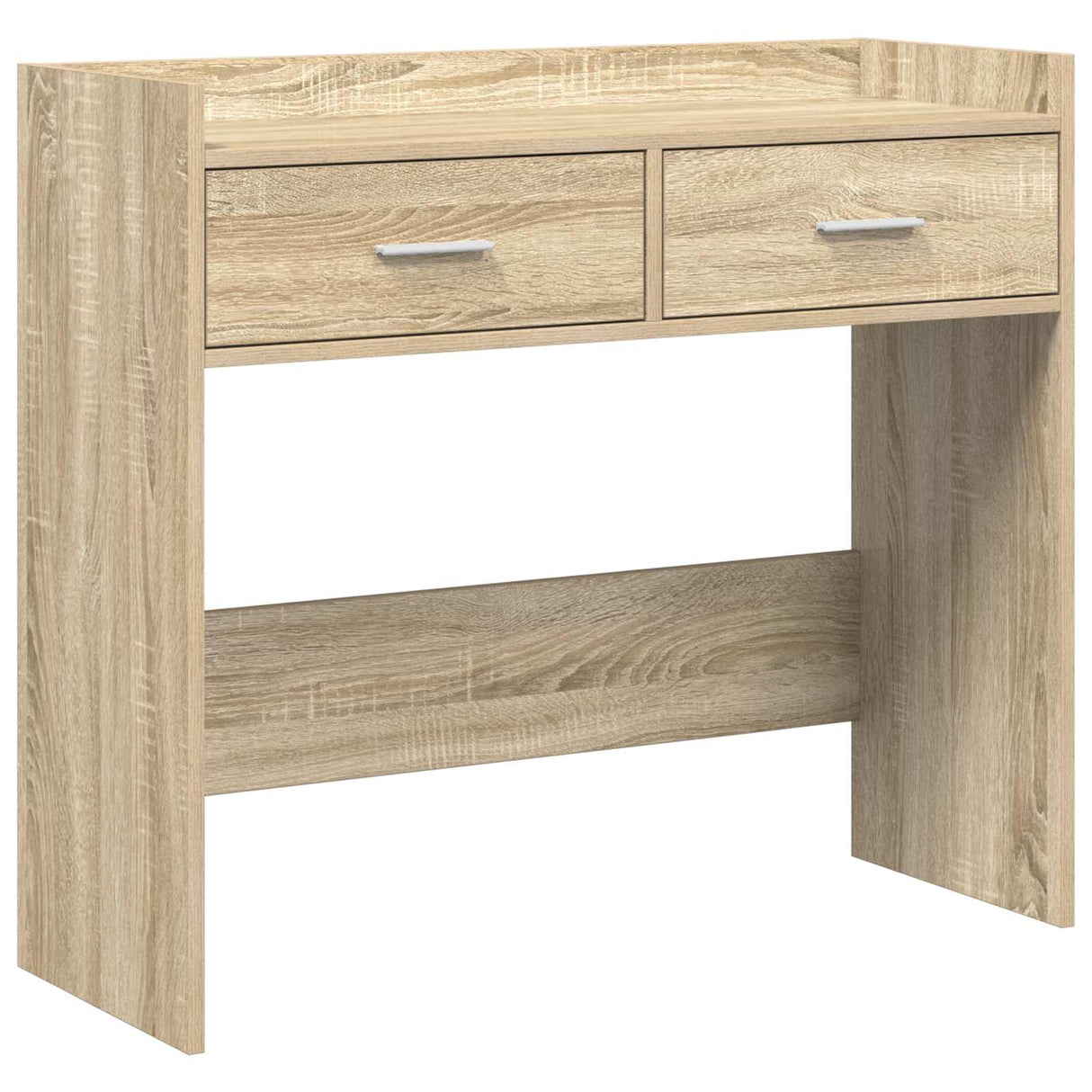 Console Table Sonoma Oak 90 x 35 x 80 cm Engineered Wood