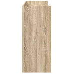 Console Table Sonoma Oak 90 x 35 x 80 cm Engineered Wood