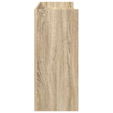 Console Table Sonoma Oak 90 x 35 x 80 cm Engineered Wood - 45-Degree Angle
