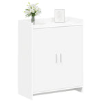 Shoe Cabinet with Door White 73.5 x 36 x 92 cm Engineered Wood