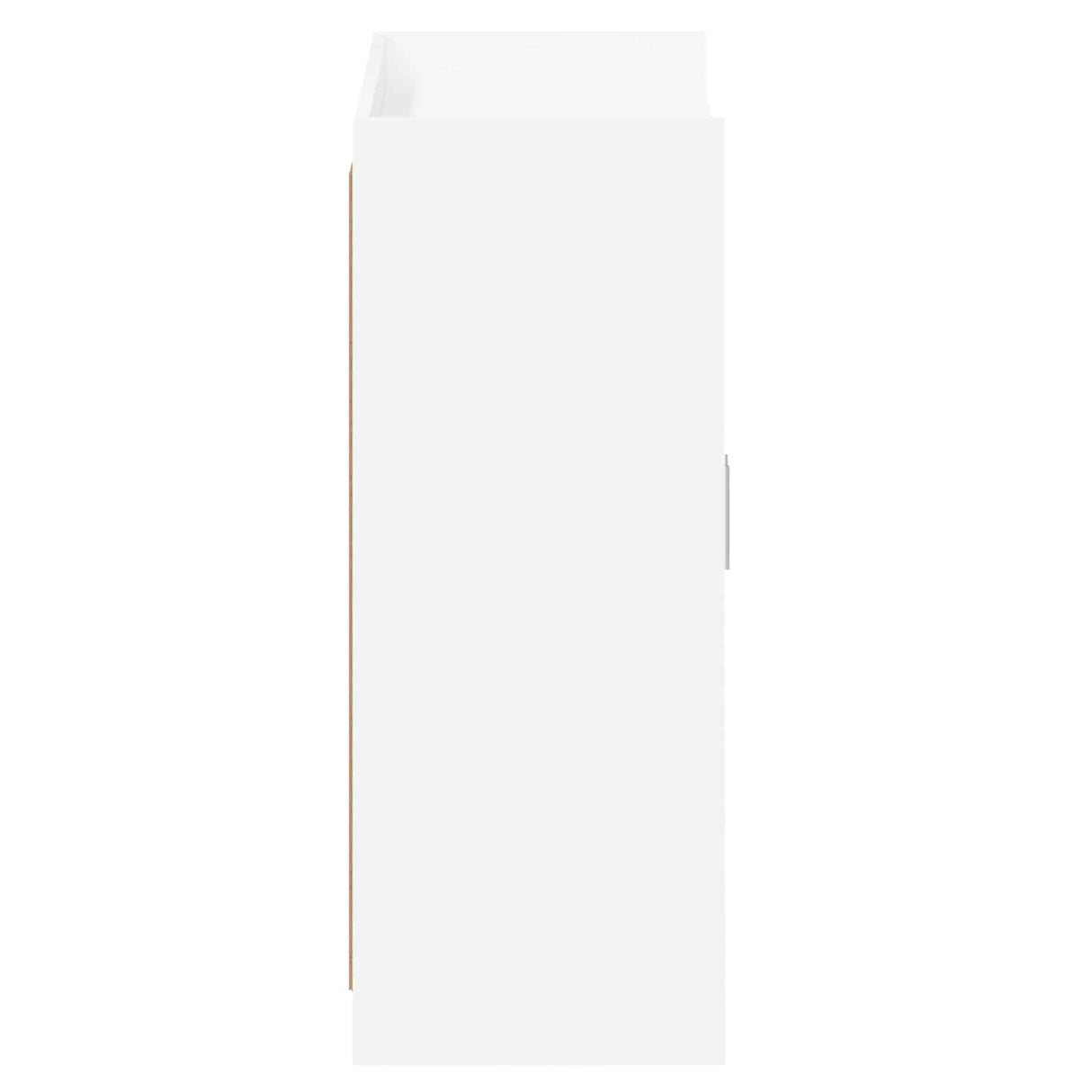 Shoe Cabinet with Door White 73.5 x 36 x 92 cm Engineered Wood