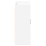 Shoe Cabinet with Door White 73.5 x 36 x 92 cm Engineered Wood