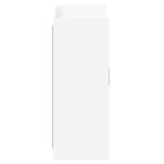 Shoe Cabinet with Door White 73.5 x 36 x 92 cm Engineered Wood
