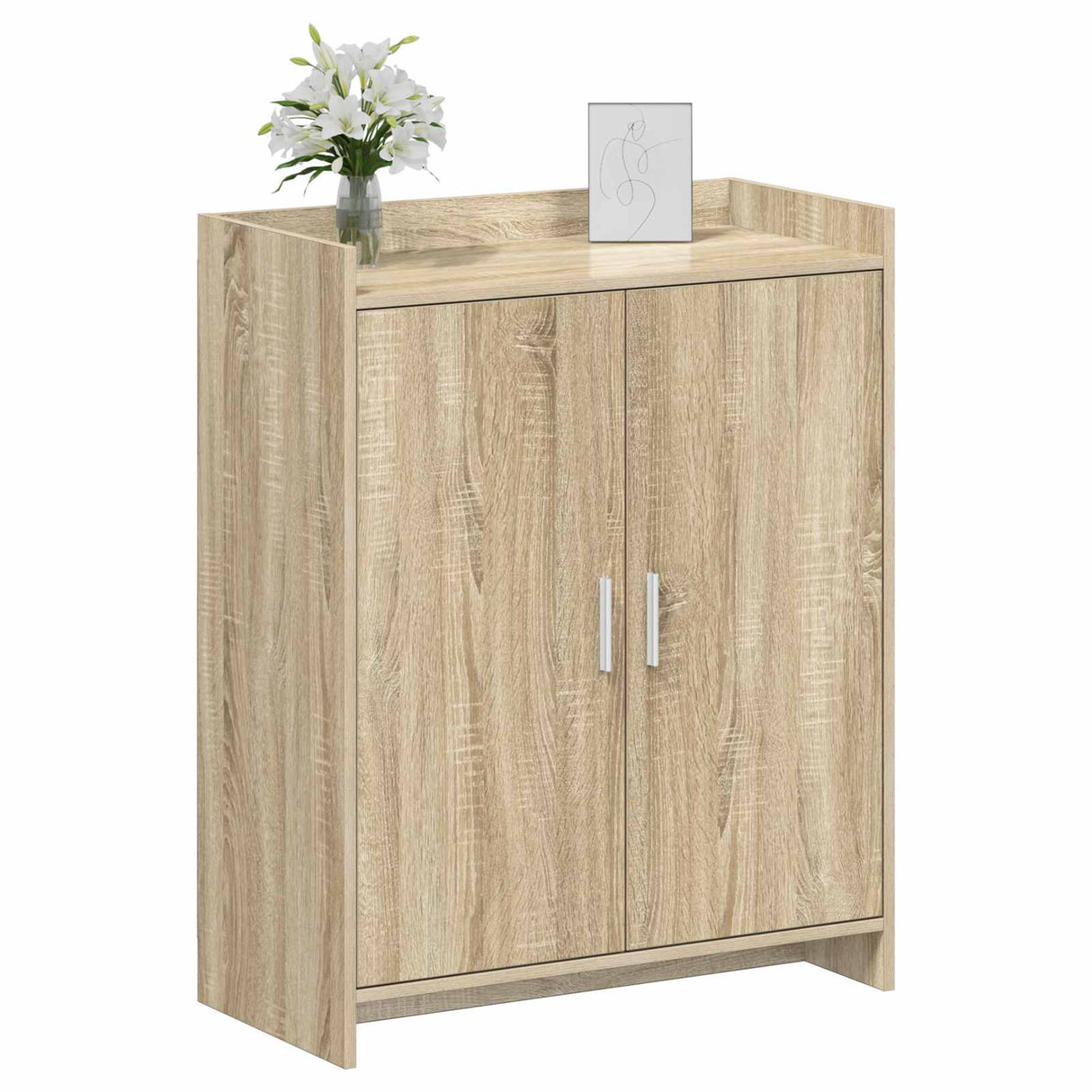 Shoe Cabinet Sonoma Oak 73.5 x 36 x 92 cm Engineered Wood