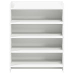 Shoe Cabinet White 73.5 x 36 x 92 cm Engineered Wood