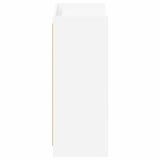 Shoe Cabinet White 73.5 x 36 x 92 cm Engineered Wood