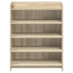 Shoe Cabinet Sonoma Oak 73.5 x 36 x 92 cm Engineered Wood