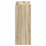 Shoe Cabinet Sonoma Oak 73.5 x 36 x 92 cm Engineered Wood - 45-Degree Angle