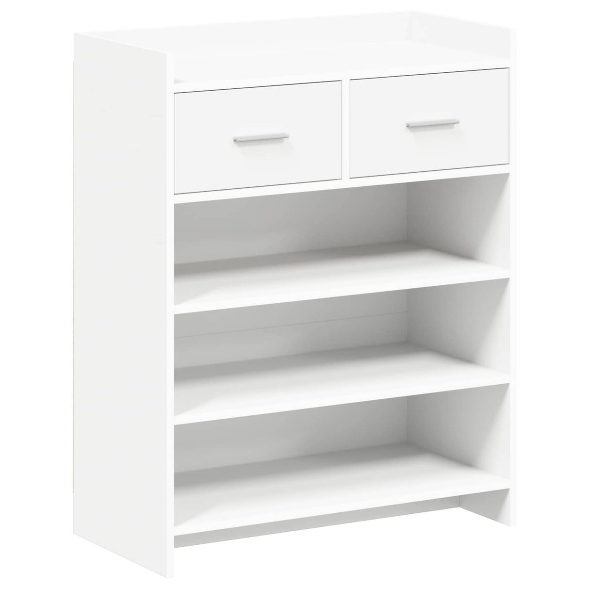 Shoe Cabinet White 73.5 x 36 x 92 cm Engineered Wood