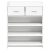 Shoe Cabinet White 73.5 x 36 x 92 cm Engineered Wood