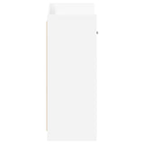 Shoe Cabinet White 73.5 x 36 x 92 cm Engineered Wood