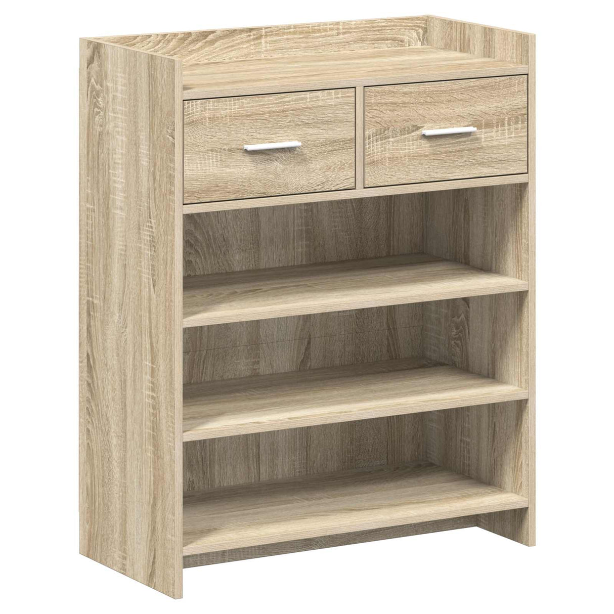 Shoe Cabinet Sonoma Oak 73.5 x 36 x 92 cm Engineered Wood