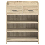 Shoe Cabinet Sonoma Oak 73.5 x 36 x 92 cm Engineered Wood