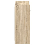 Shoe Cabinet 73.5 x 36 x 92 cm Engineered Wood Sonoma Oak