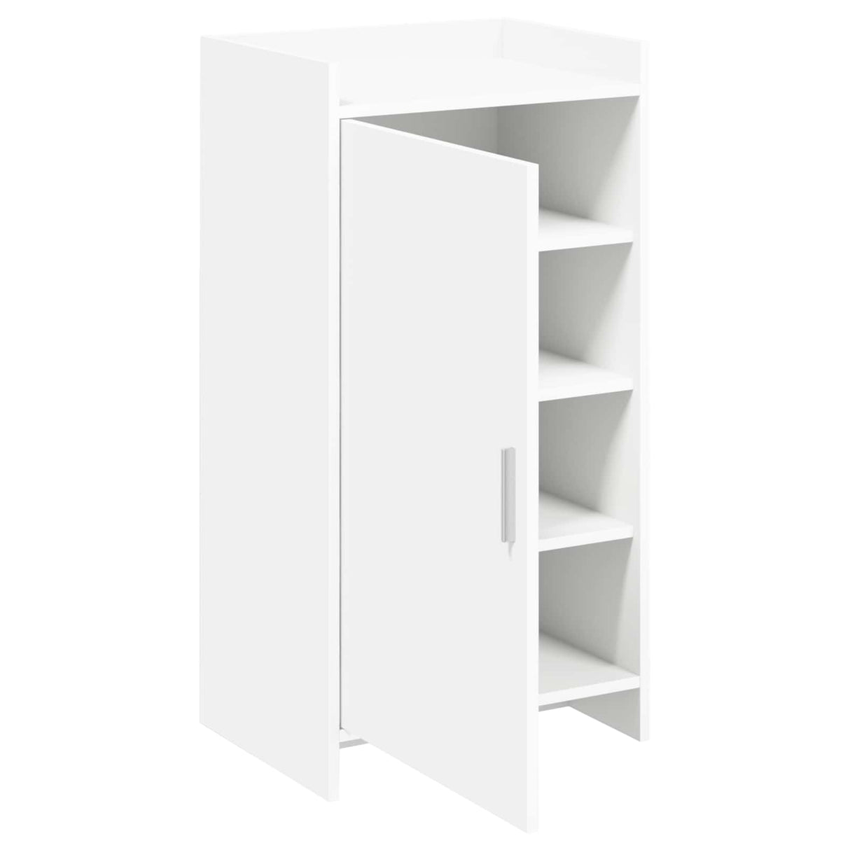 Shoe Cabinet with Storage White 48 x 36 x 92 cm Engineered Wood