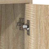 Shoe Cabinet Sonoma Oak 48 x 36 x 92 cm Engineered Wood - Low Angle