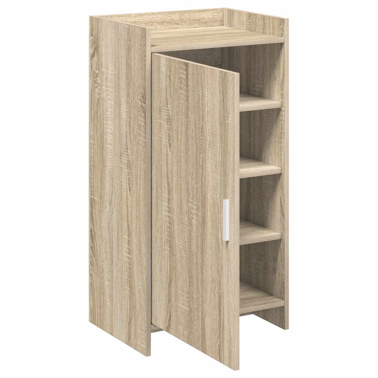 Shoe Cabinet Sonoma Oak 48 x 36 x 92 cm Engineered Wood