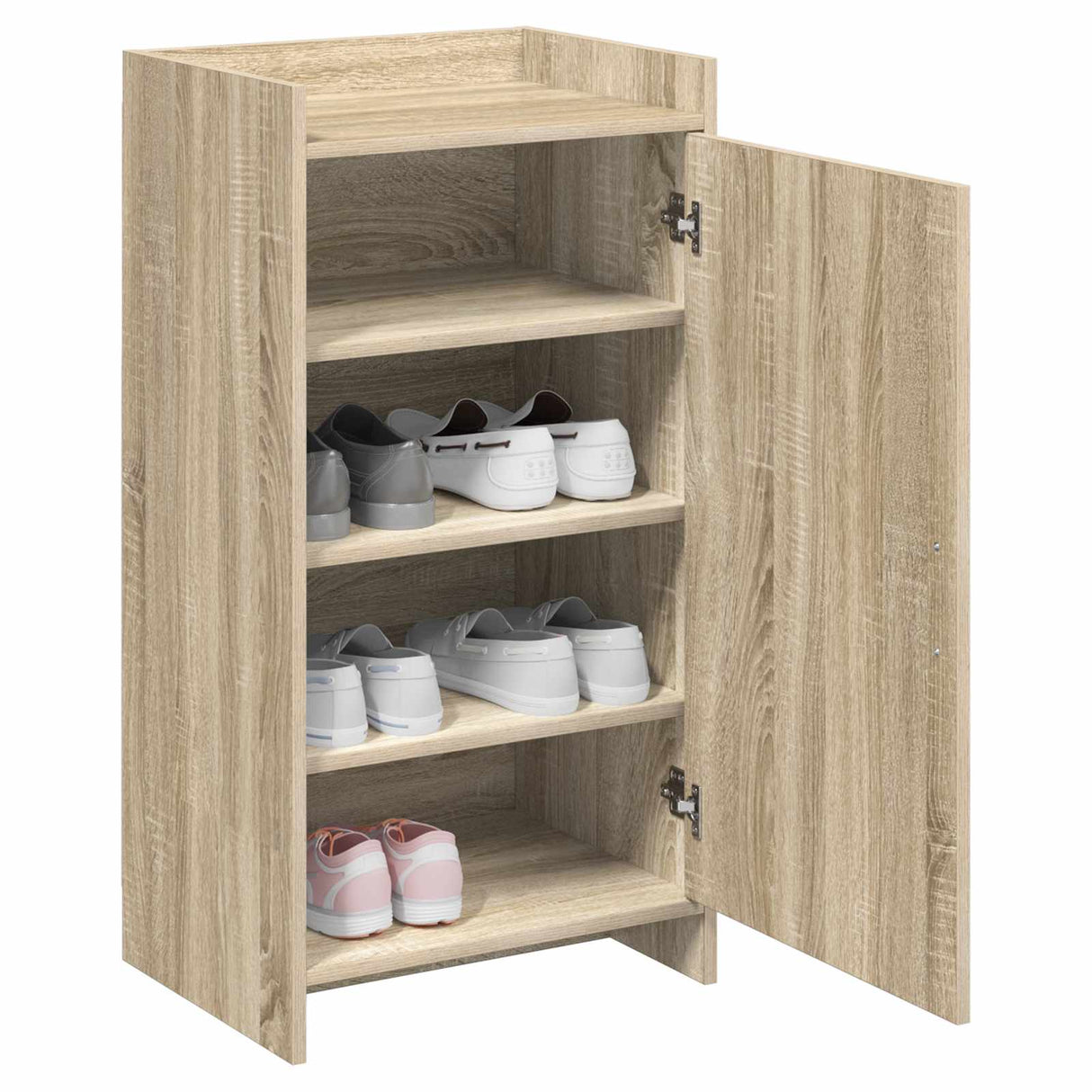 Shoe Cabinet Sonoma Oak 48 x 36 x 92 cm Engineered Wood