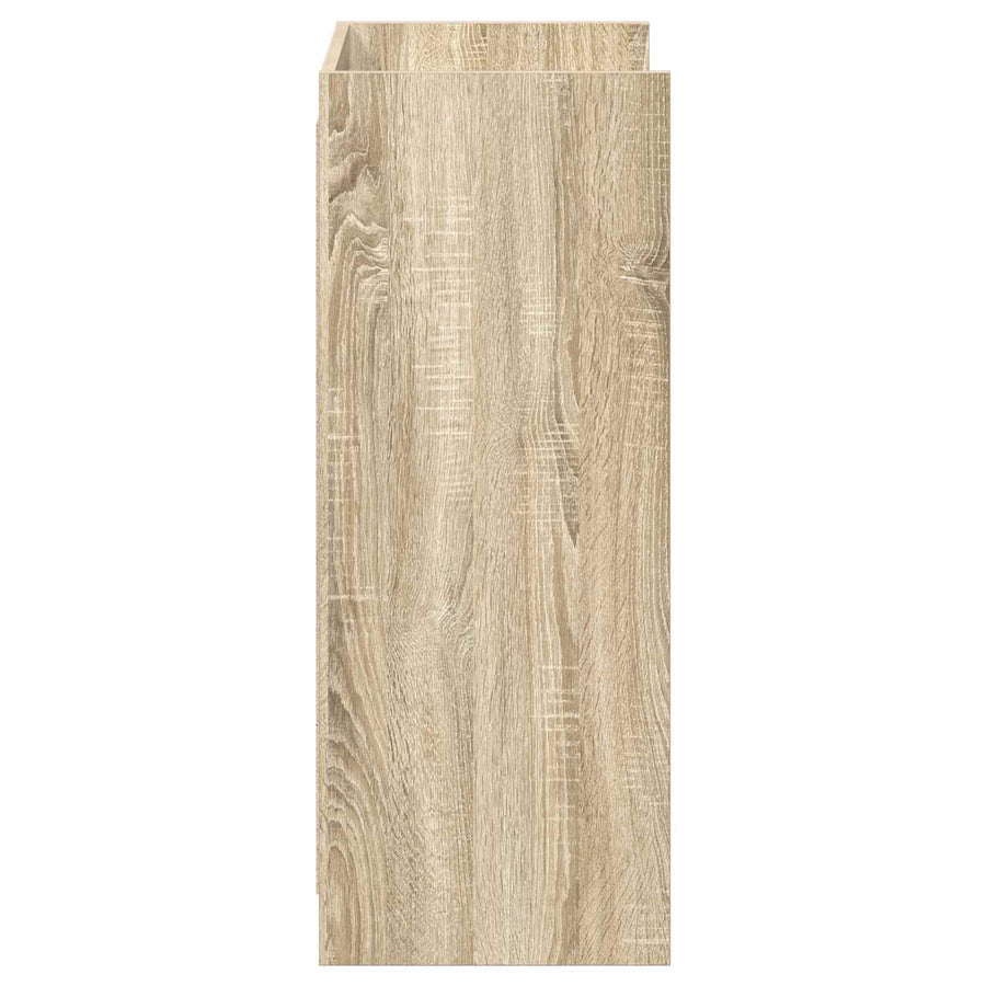 Shoe Cabinet Sonoma Oak 48 x 36 x 92 cm Engineered Wood