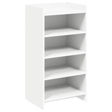 Shoe Cabinet with Storage White 48 x 36 x 92 cm Engineered Wood