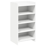 Shoe Cabinet with Storage White 48 x 36 x 92 cm Engineered Wood