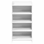 Shoe Cabinet with Storage White 48 x 36 x 92 cm Engineered Wood