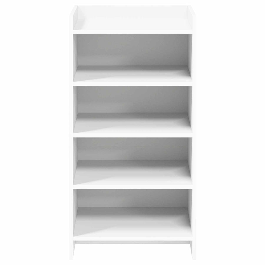 Shoe Cabinet with Storage White 48 x 36 x 92 cm Engineered Wood