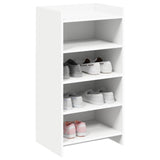 Shoe Cabinet with Storage White 48 x 36 x 92 cm Engineered Wood