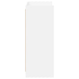 Shoe Cabinet with Storage White 48 x 36 x 92 cm Engineered Wood - 45-Degree Angle