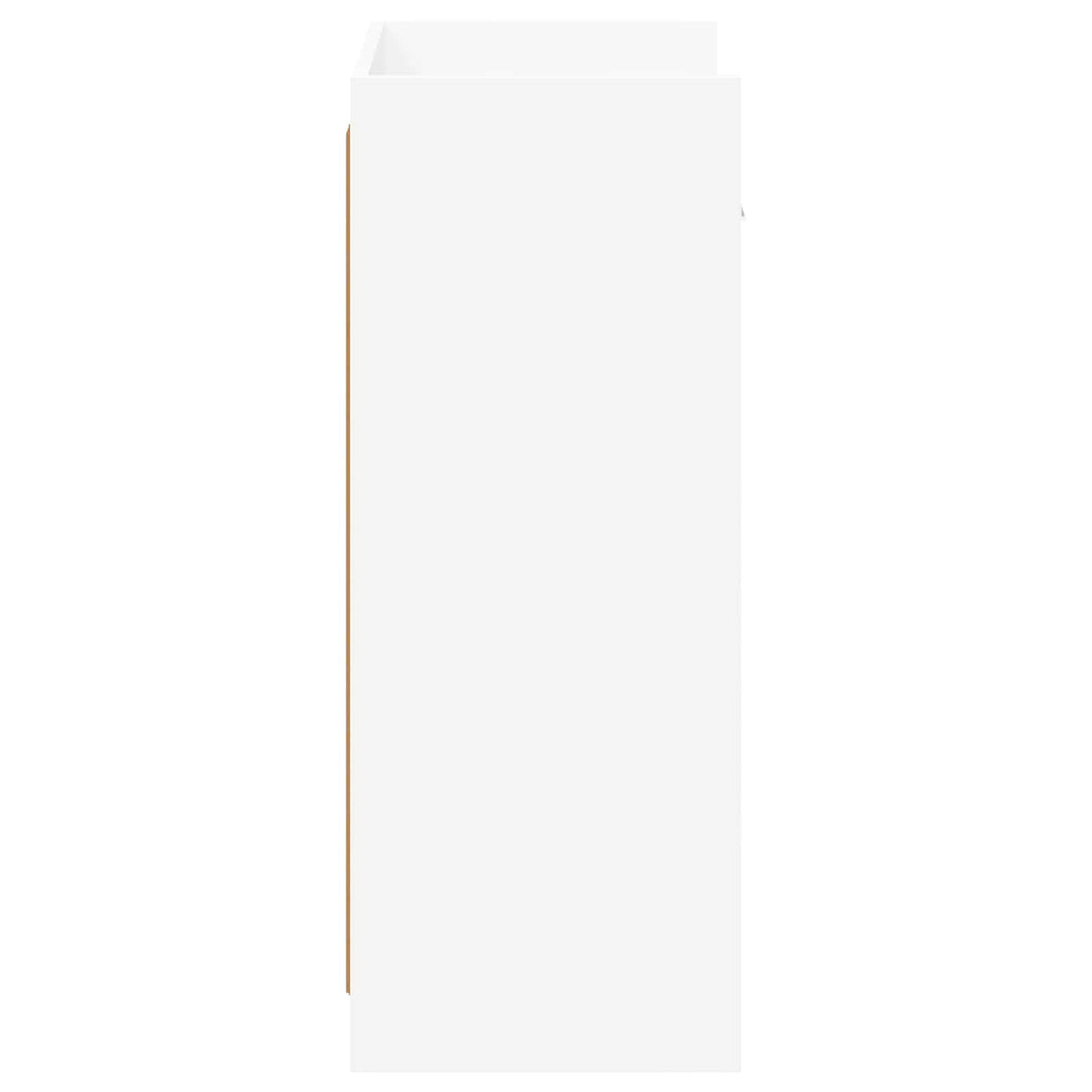 Shoe Cabinet with Drawer White 48 x 36 x 92 cm Engineered Wood