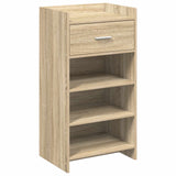 Shoe Cabinet Sonoma Oak 48 x 36 x 92 cm Engineered Wood