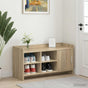Shoe Cabinet Sonoma Oak 100 x 39.5 x 51 cm Engineered Wood