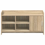 Shoe Cabinet Sonoma Oak 100 x 39.5 x 51 cm Engineered Wood