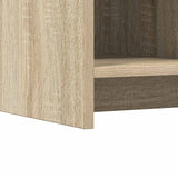 Shoe Cabinet Sonoma Oak 85 x 39.5 x 70 cm Engineered Wood - Rear View