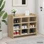 Shoe Cabinet 85 x 39.5 x 70 cm Engineered Wood Sonoma Oak