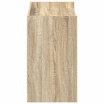 Shoe Cabinet 85 x 39.5 x 70 cm Engineered Wood Sonoma Oak
