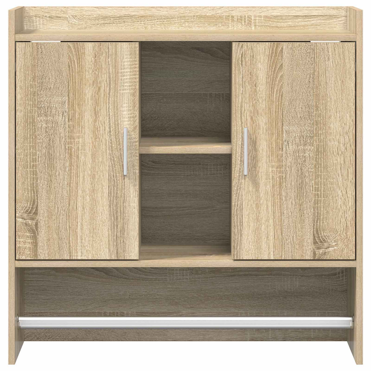 Wall Shelf Wall-Mounted Sonoma Oak 80 x 36 x 80 cm