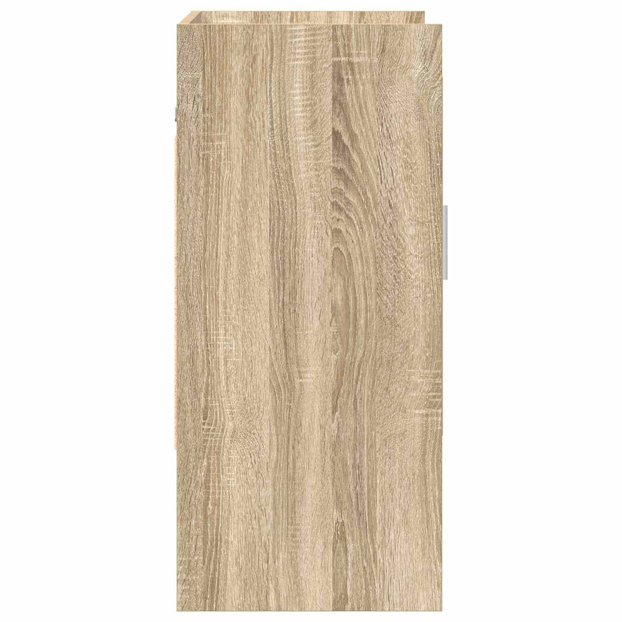 Wall Shelf Wall-Mounted Sonoma Oak 80 x 36 x 80 cm