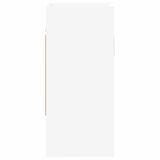 Wall Shelf Wall-Mounted White 80 x 36 x 80 cm Engineered Wood