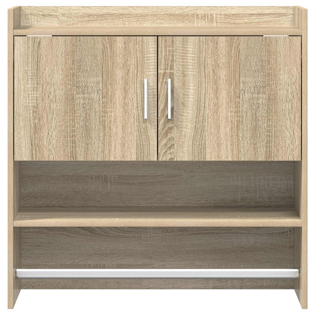 Wall Shelf Wall-Mounted Sonoma Oak 80 x 36 x 80 cm