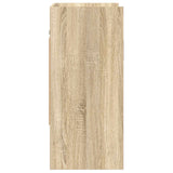 Wall Shelf Wall-Mounted Sonoma Oak 80 x 36 x 80 cm - Rear View
