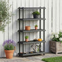 Shelving Unit 5-Tier 100 x 40 x 177 cm PP Anthracite