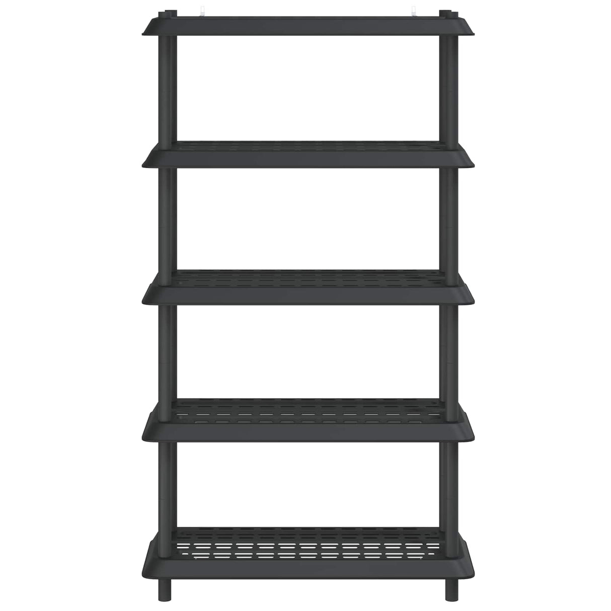 Shelving Unit 5-Tier 100 x 40 x 177 cm PP Anthracite